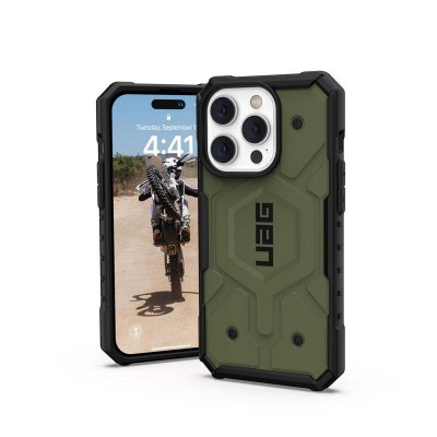 Case UAG pathfinder MagSafe for Apple iPhone 14 PRO 6.1 2022 - olive GREEN - 114054117272